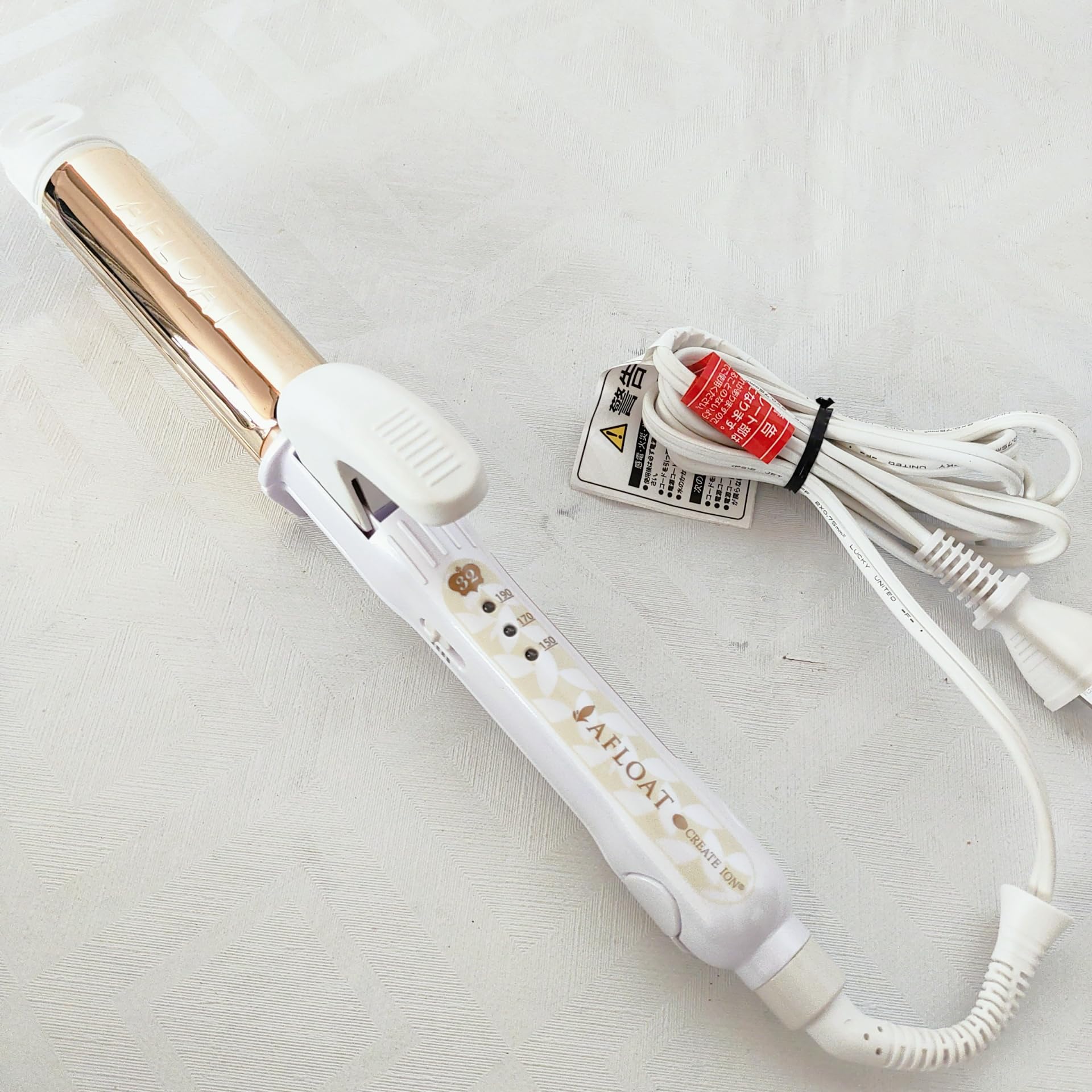 Amazon.co.jp: クレイツイオン ヘア－アイロン RCISC-W32W : ビューティー